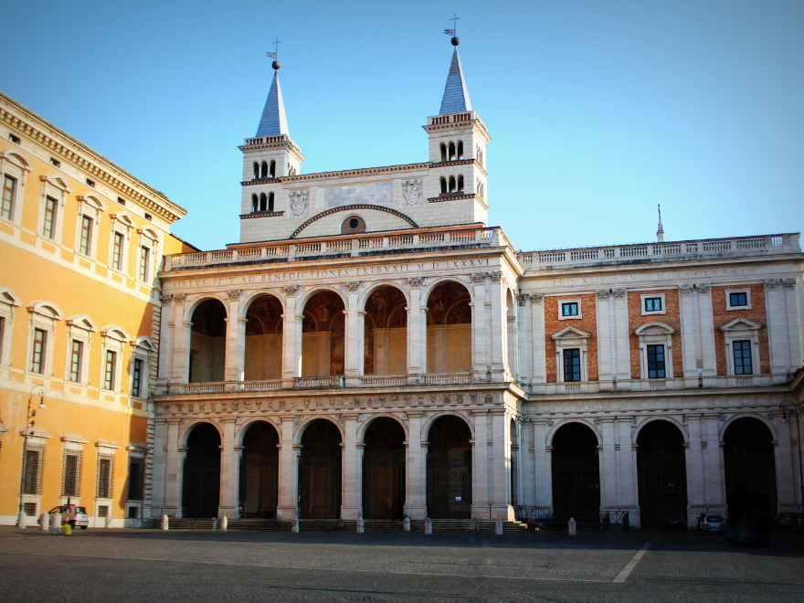 view outside st john lateran