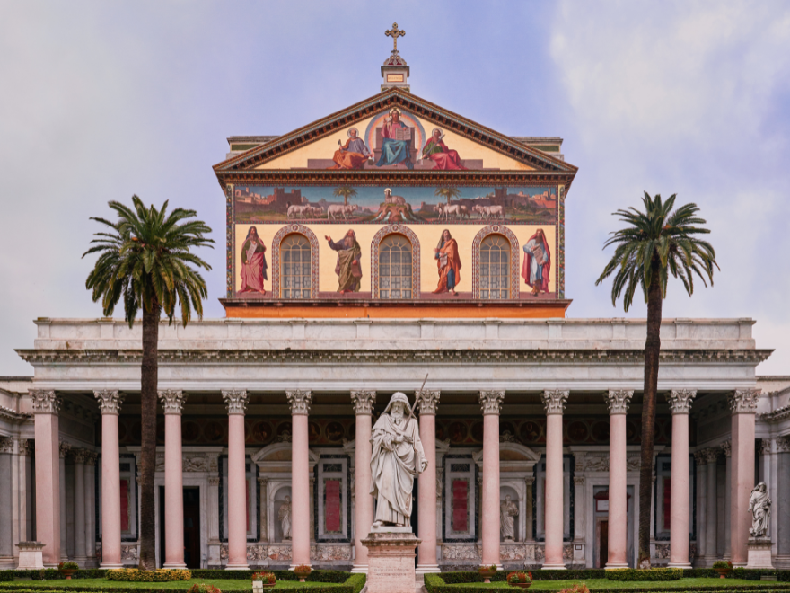 View of San Paolo Fuori le Mura