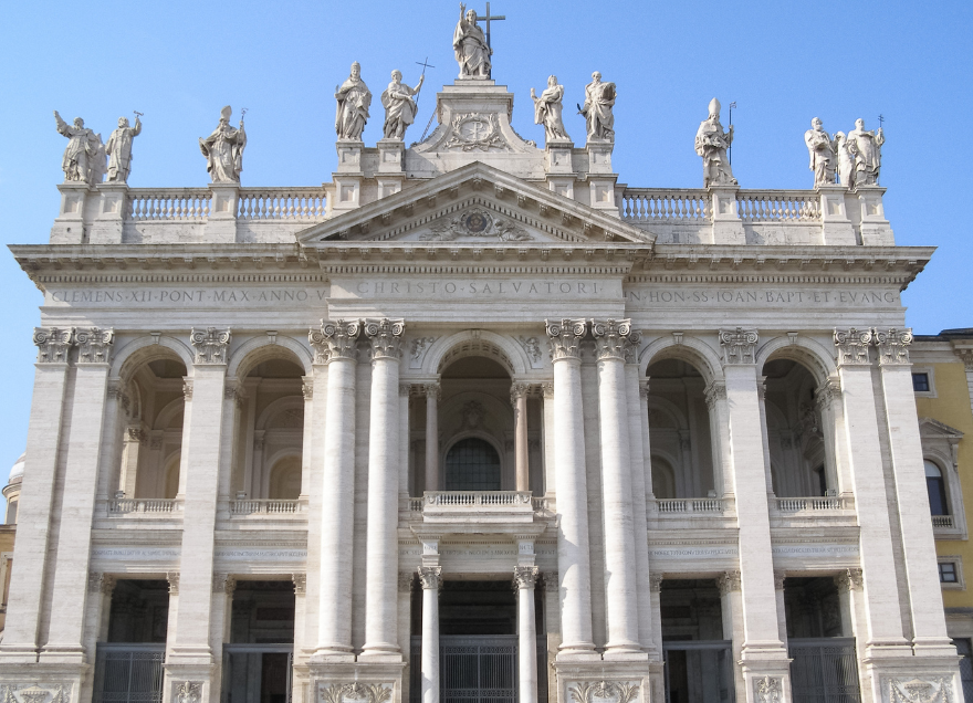 main view of st john lateran