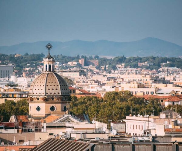 Rome San Gioacchino cupola